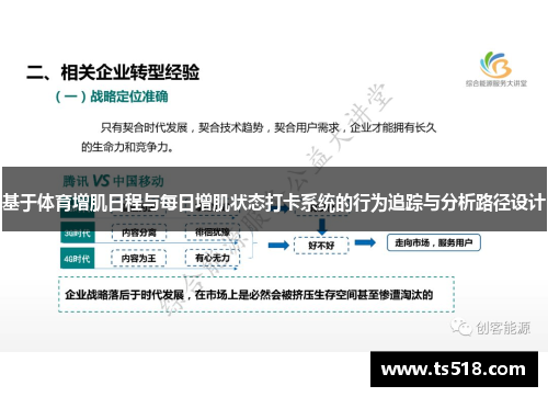 基于体育增肌日程与每日增肌状态打卡系统的行为追踪与分析路径设计